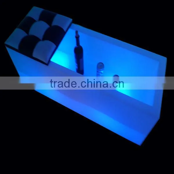 PP Plastic Led Ice Bucket With Opener for Beer photo-2