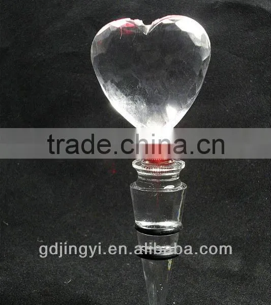 Wholesales Heart Shape Acrylic LED Light Wine Bottle Stopper photo-5