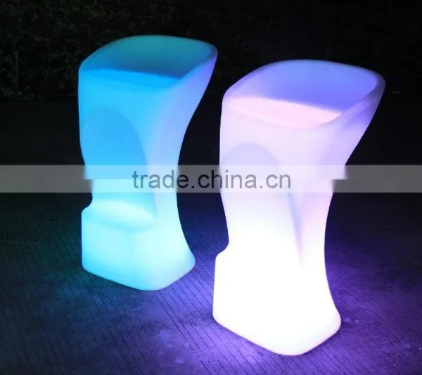 Remote Color Changing Stylish Rechargeable LED Flashing Bar Stool photo-6