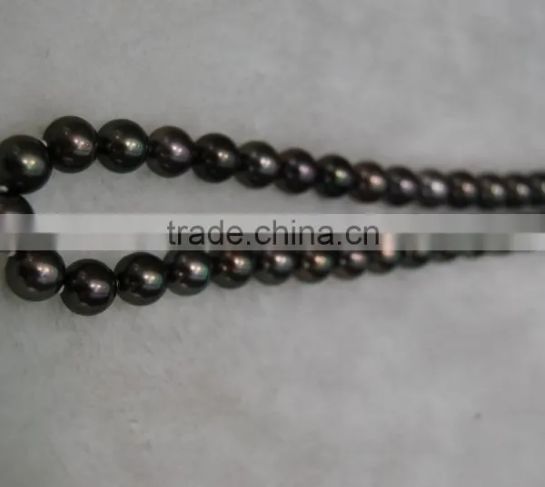Best Quality 11-12mm Black Tahitian Pearl Strands photo-2