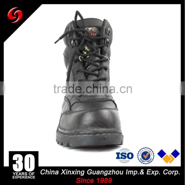 Genuine Leather Army Boots Winter Safety Boots, Fleece Lining Military Boots photo-2