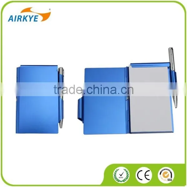 Hot Sale Aluminum Mini Notebook With Pen Inside photo-2