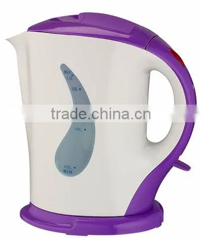 CHINA CHEAPEST PLASTIC IMMERSED CORDLESS KETTLE 1.7L WITH GOOD QUALITY photo-2
