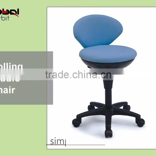 Mobile Office Pub Furniture Swivel Backless Guitar Chair Bar Counter Stool photo-4