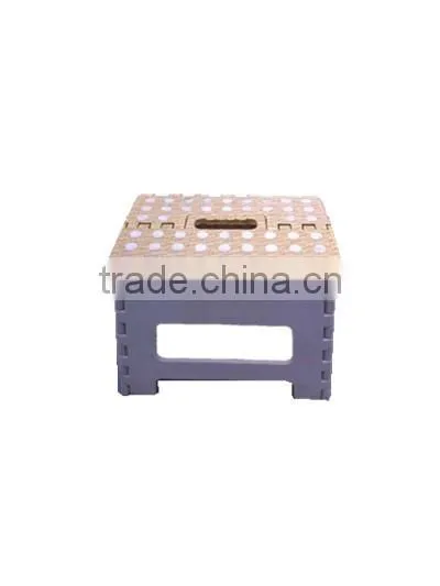 Popular Sturdy Plastic Folding Step Stool in Kitchen photo-2