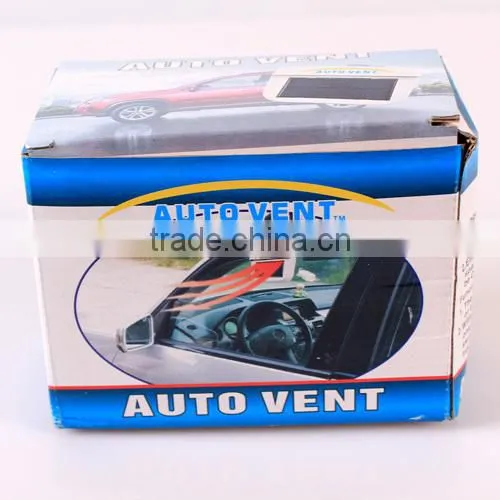 1W Rechargeable Solar Power Auto Vent Car Fan photo-3