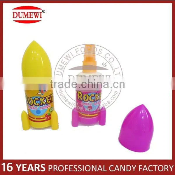 Sour Rokect Shape Spray Candy/ Rokect Toy With Spray photo-3