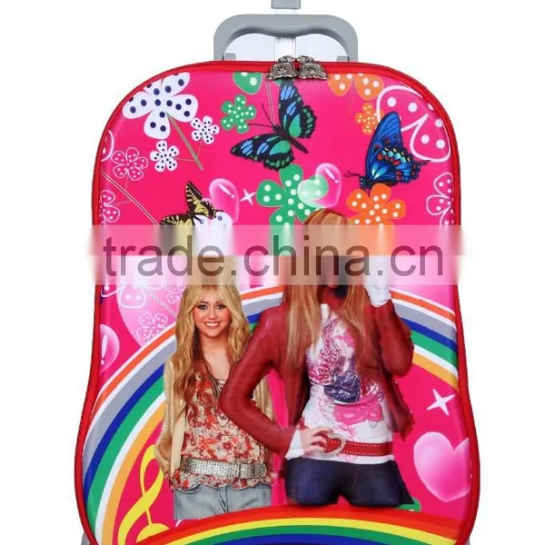 2015 3D Kids School Trolley Bag photo-6