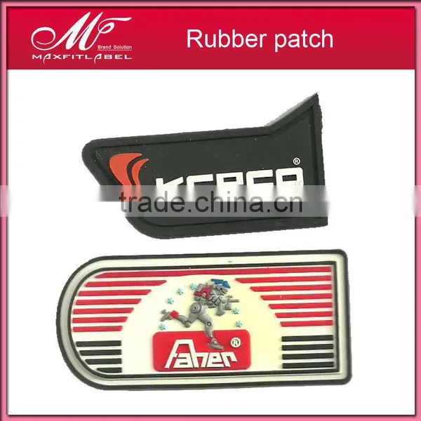 2016 High Quality Clothes Rubber Patch Bags Patch photo-3