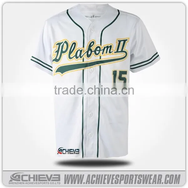 XL Sublimation School Baseball Shirt Custom Professional Baseball Jersey photo-5