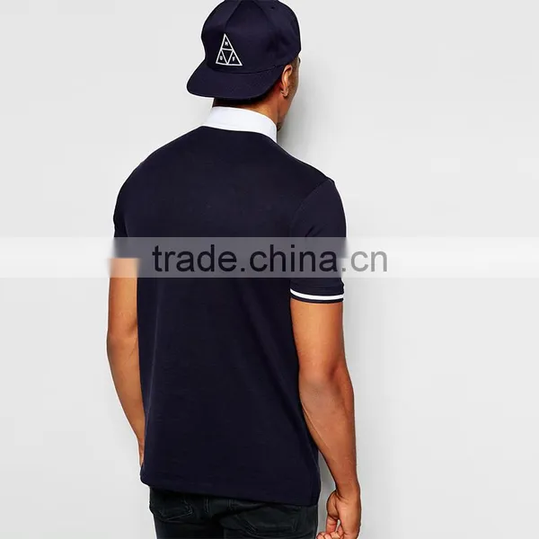 Cotton Custom Polo Shirts for Men Made in China Polo t Shirt Custom Polo Shirt for Men photo-2