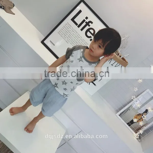 Kids Pirate Shirt Latest Style Short Sleeve Children Casual Wear photo-5