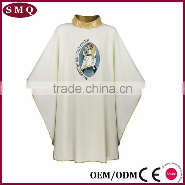 Divine Mercy Chasuble With Central Woven Orphrey photo-4