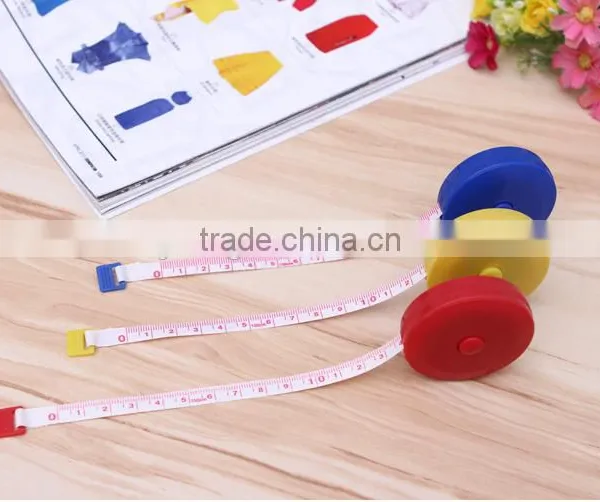 150cm Round Tailor PVC Measuring Tape Keychain photo-2