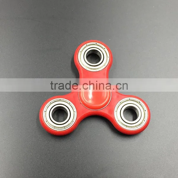 DIY Fashion Colorful Finger Funny Toy Gift Plastic EDC Hand Spinner for Autism and ADHD photo-2