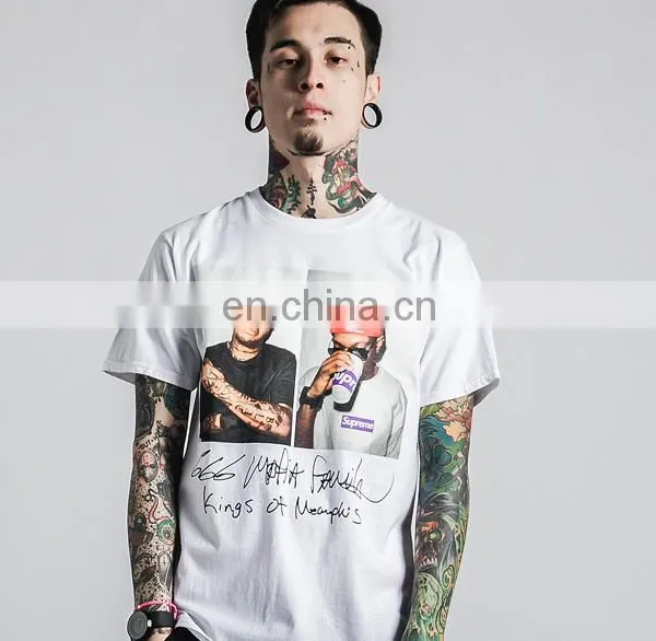 Wholesale Printing Cotton T Shirts Selection Summer Men 100 Cotton T-shirts photo-4