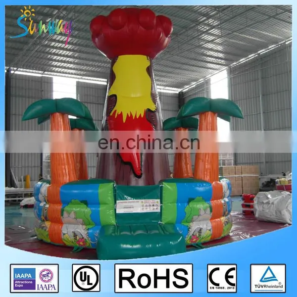 Commercial Volcanic Kids and Adult Climbing Wall Castle Inflatable Inflatable Project Climb Tower photo-3
