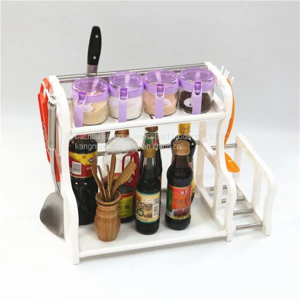 China wholesale ecofriendly cheap PP plastic rack STACKABLE KITCHEN SHELF