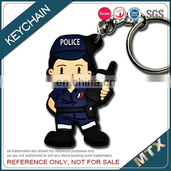2D Design Soft PVC Keychain photo-2