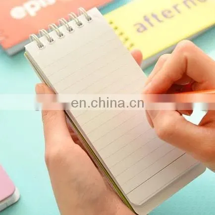 Cute Design Spiral Pocket Custom Notepad Promotional Notepad photo-5