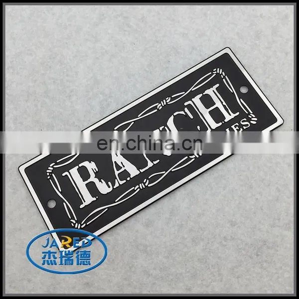 Promotion Items Embossing Metal Badges for Appliances