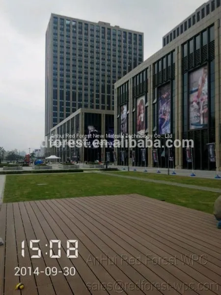 WPC Decking Wall Panel Board/fencing Board/ Outdoor Plastic Wood Composite Floor photo-2