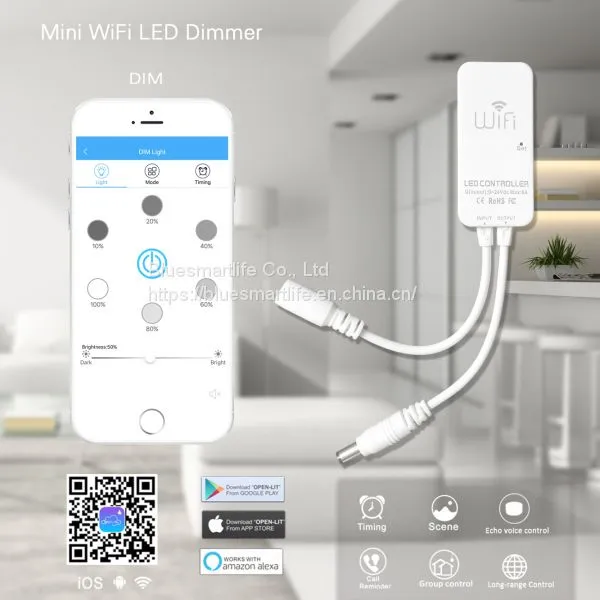 Мини контроллер LED с WiFi