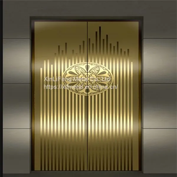 stainless steel elevator decoration