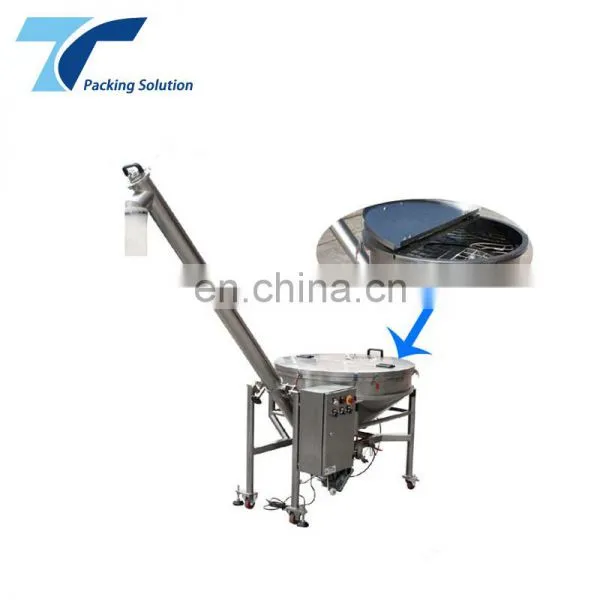 Easy Cleaning Helical Hopper Inclined Flexible Screw Conveyor for Powder photo-2