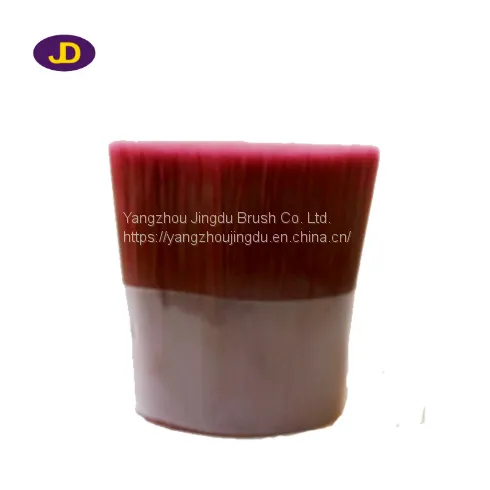 Soft Solid Red Brush Fiber for Paint Brush photo-2