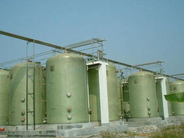 Scenic Sewage Manure Glass Fiber Tank Fiberglass Chemical Storage Tanks photo-3