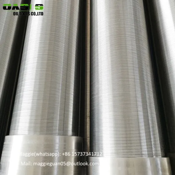 OASIS Well Screen Filters Stainless Steel Wire Wrapped Screen for Water Well