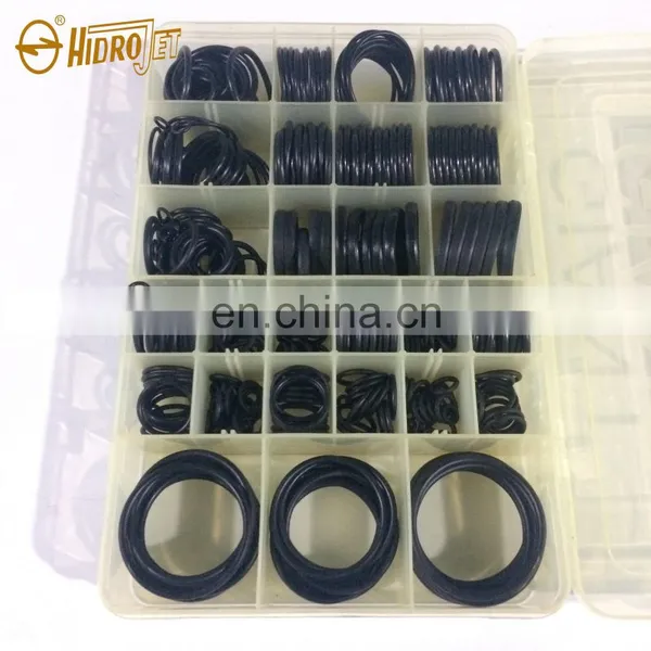 High Quality 90 SHORE 396PCS O-RING Kit Fit For Excavator O Ring Box Seal Kit Repair Gasket photo-2