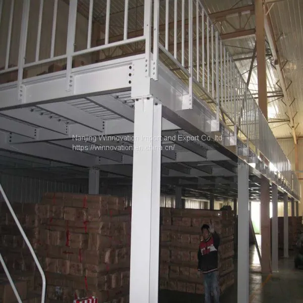 Structrual Warehouse Storage Mezzanine Steel Platform photo-3