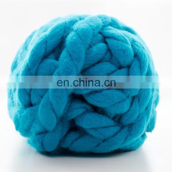 Soft 100% Acrylic Chunky Yarn for Carpet Knitting photo-3