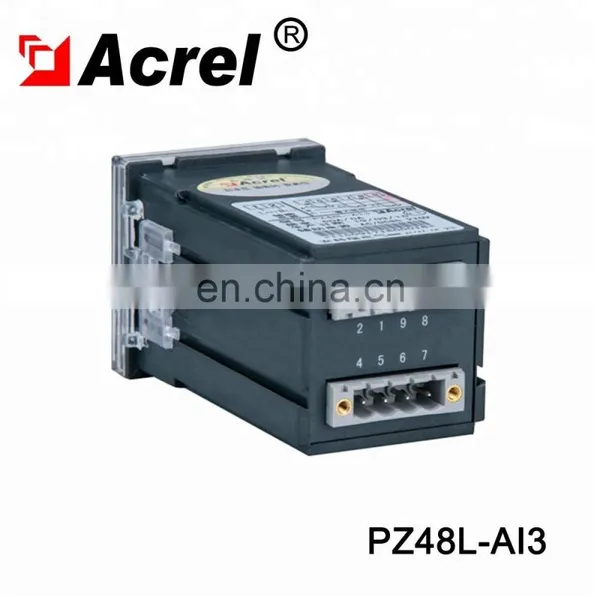 Intelligent AC Digital Display Three-phase LCD Ammeter Current Meter-ACREL PZ48L-AI3 photo-2