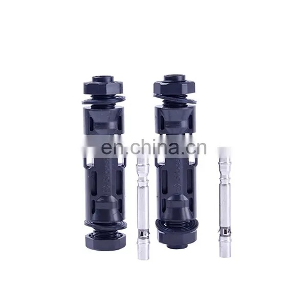 TUV CE Standard IP68 Waterproof Male Female PV Solar Panel Ground Connector photo-5