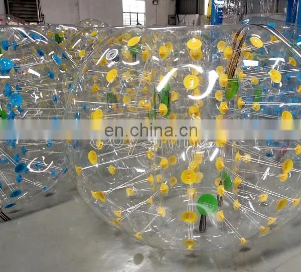 1.5m Inflatable Bubble Balls Large PVC TPU Human Sized Child Adults Bumper Ball Soccer Games For Sale photo-5