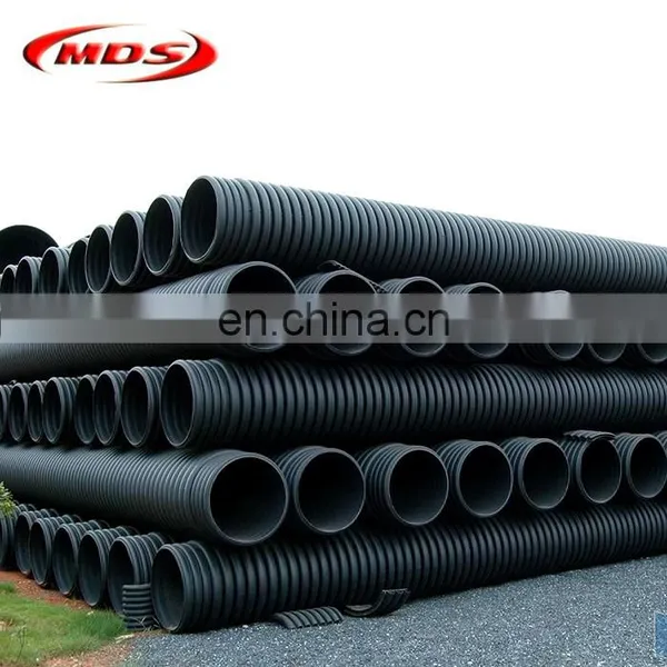 Double Wall 75mm Corrugated Plastic Drainage Pipe photo-6
