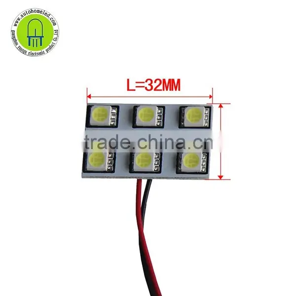 6smd 15smd 24smd 36smd 48smdRooflight LED Bulb Lamp for Car Interior With Ba9s Connector 5050 SMD photo-4