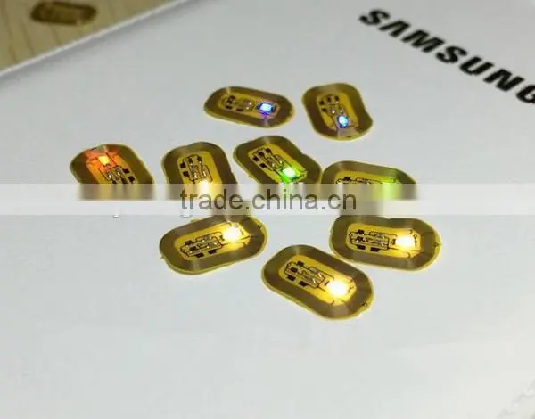 3D Shining NFC Nail Sticker / Finger Nail Tag With Led Flash Light photo-2
