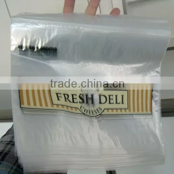 Fast Food Saddle Zipper Top Bags for Fresh Deli Ziplock Bags Resealable Bags Plastic Food Bags photo-2