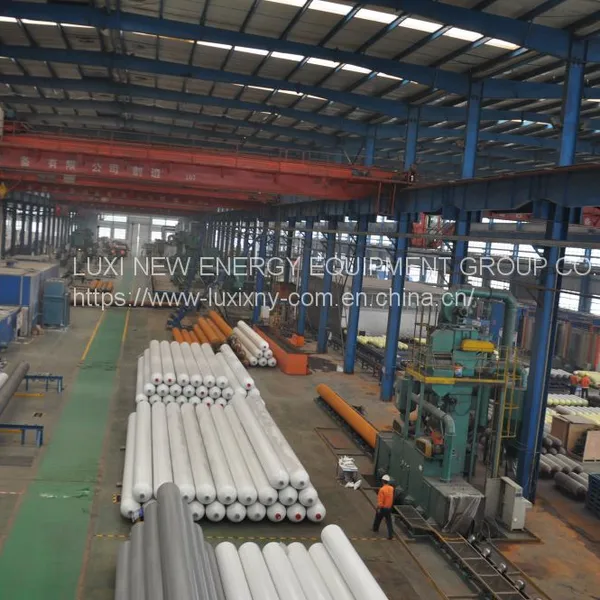 China TOP3 CNG Jumbo Tube Skid Trailer CNG Tube Skid Container Cylinder photo-3