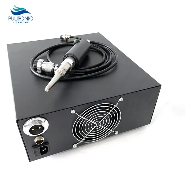 28k 500w Ultrasonic Spot Welder Handheld Welding Horn For Face Mask Earloop Welding photo-3