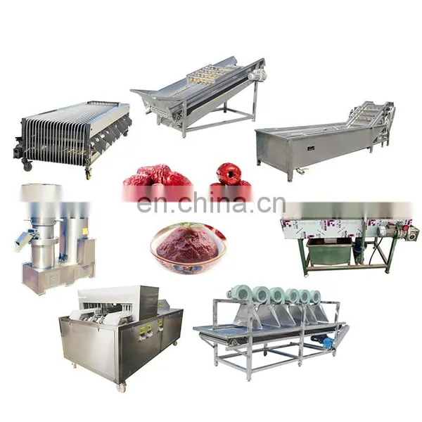 Palm Dates Processing Line Production Line Cleaning Washing Drying Machine photo-5