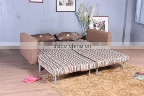 Home Metal Frame Double Bed Sofa Bed Furniture photo-4