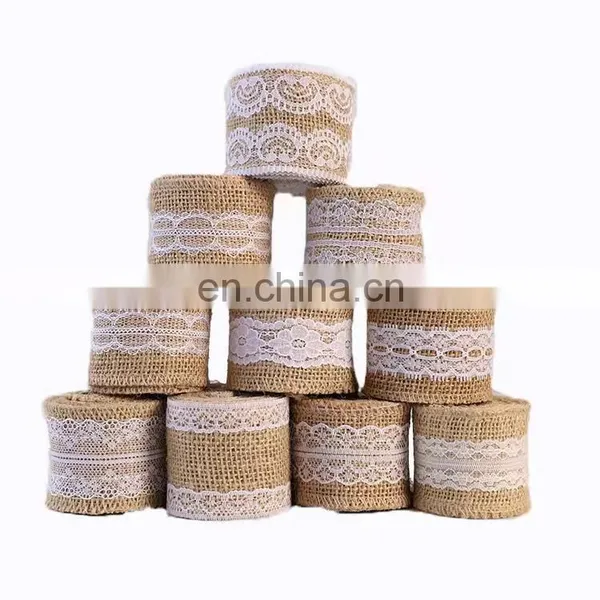 Wholesale Braid Hemp Rope Jute Burlap Lace Ribbon photo-5