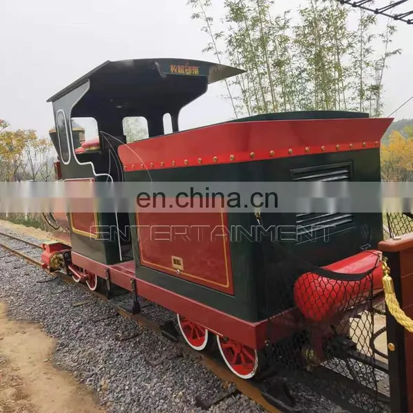 Sightseeing Tourist Fairground Carnival Rides Track Amusement Park Kids Train Equipment for Sale photo-2