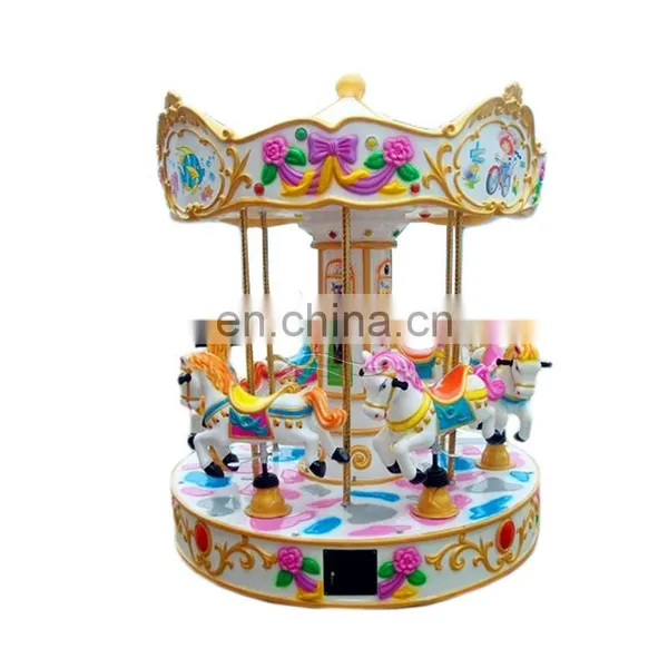 Indoor Kids Mini 6 Seats Carousel Rides for Sale photo-5