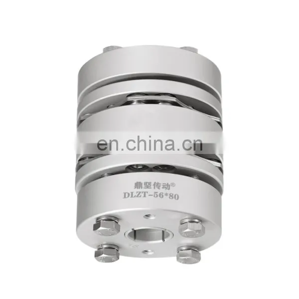 DLZT Series Aluminum Alloy Eight Screws High Rigidity Double Disc Coupling With Locking Assembly photo-3